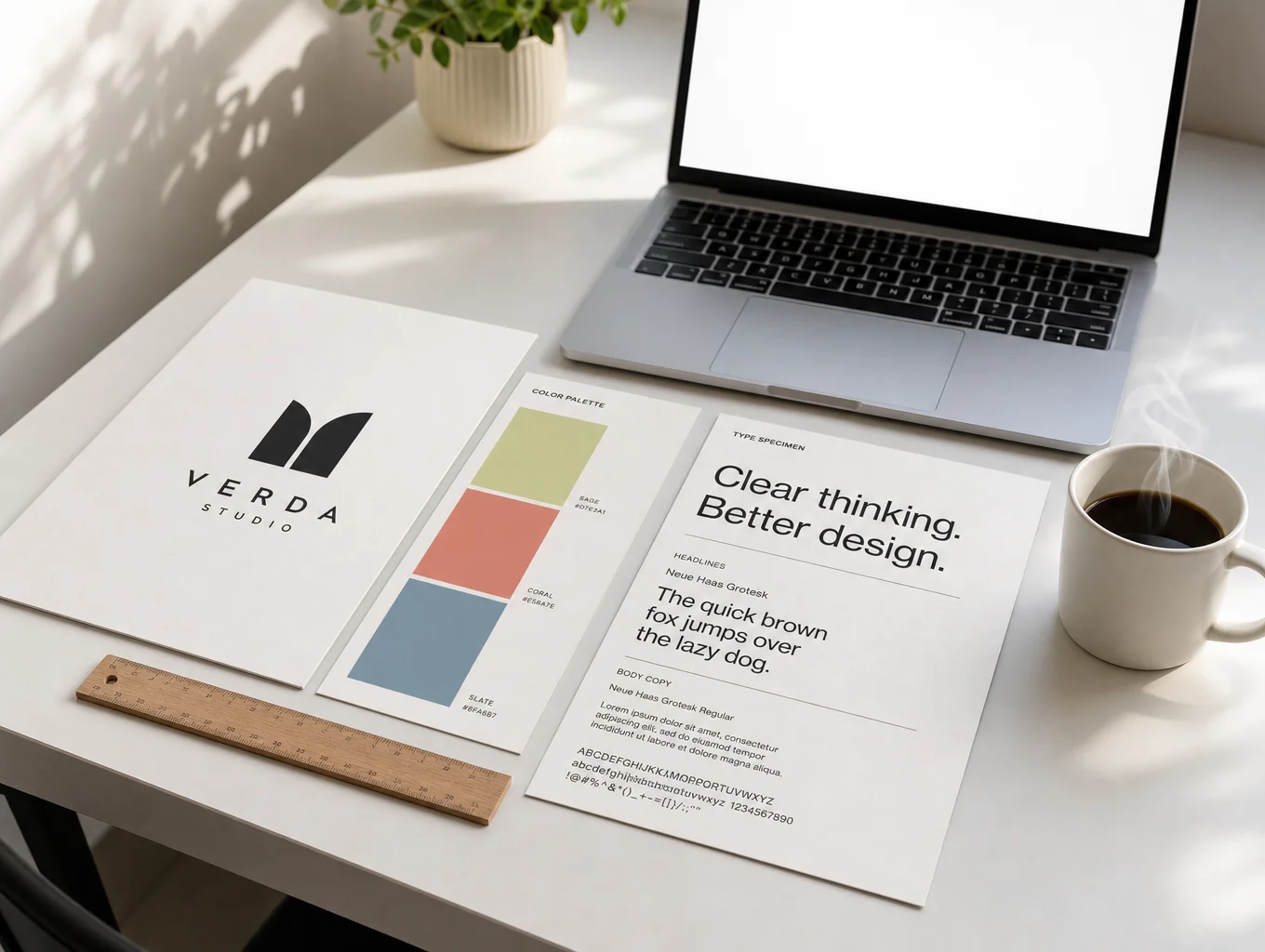 Zenith AI brand launch materials and logo